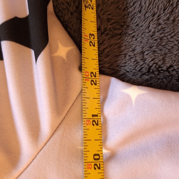 Shein| Light Purple Mauve Long Sleeve Crop Top Halloween Themed with Black Bats - Picture 7 of 10